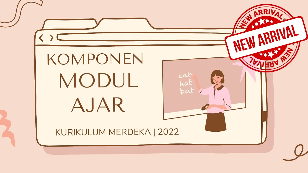 Komponen Modul Ajar Kurikulum Merdeka 2022 Paud Jateng Rkas Kemendikbud ...