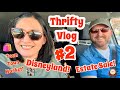 Thrifty Weekly Vlog #2 / Estate Sale Vintage Junk Journal Supplies Shopping & Haul / Disneyland