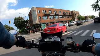 POV Motorcycle Riding -Montreal