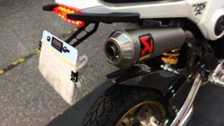 和興車業 HONDA MSX125 GROM Akrapovic 鈦合金蠍子管 聲音檔