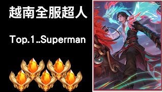 【越南全服系列】越南全服超人精華 超猛一推五!!超秀大閃!! ｜Trần legend