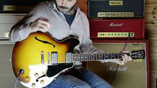 Gibson ES335 1958 with 1968 Marshall Lead 50 Plexi Guitar Amp - Vintage All original (Not a reissue)