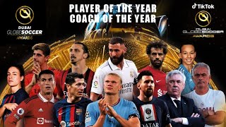 Dubai Globe Soccer Awards 2022 l Benzema, Ramos, Rooney, Zlatan Ibrahimović, Mohamed Salah