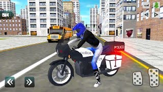 Real Police Bike Simulator 2020 - Motorbike Cop Game - Android Gameplay