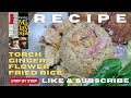 HOW TO | Torch Ginger Flower Fried Rice | PORT DICKSON BEACH HOLIDAYS