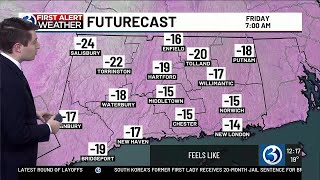 FORECAST: It gets colder, plus a coastal storm could impact CT this weekend