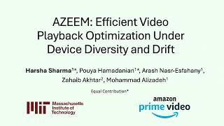 NSDI '26 - Predict, Prune, Play: Efficient Video Playback Optimization Under Device...