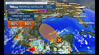 Tropical disturbance could form in Gulf of Mexico this week