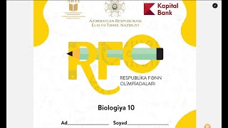 RFO BİOLOGİYA 2023-24 I TUR X SİNİF SUALLARININ İZAHI