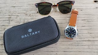 Unboxing:  Baltany Retro Military Chronograph Watch VK67 Quartz  39MM Dial 10ATM Waterproof