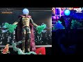 Hot Toys - Spider-Man: Far from Home  Mysterio ．feature under UV light.