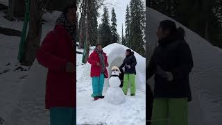 Finally আমাদের Snowman বানানো Complete হল😱😍 #vlog #shorts #viralshort