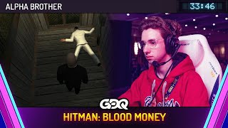 Hitman: Blood Money by Alpha Brother in 33:46 - Awesome Games Done Quick 2025