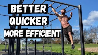 How to skip monkey bars
