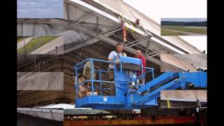 Final Prepartions Before Moving the Clamshell Hangar At Redstone Arsenal