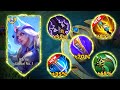 TOP SUPREME KARRIE BEST BURST DAMAGE HACK BUILD FOR 2024!!😈 (please try) - MOBILE LEGENDS