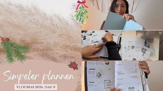 Simpeler plannen | Simpeler leven 🍃| Vlogmas ‘24