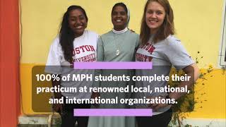 Tackle the World’s Health Challenges with an MPH from Boston University