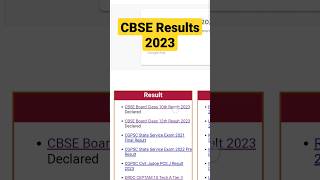 CBSE 10th & 12th Result 2023 😱 CBSE बोर्ड ने जारी किया रिजल्ट 2023 😱 #shorts #cbse #result #ytshorts