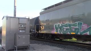 CN 2297  CN 2332 (DPU) Northbound Mixed Freight Dixie St FDL, WI 5-29-24