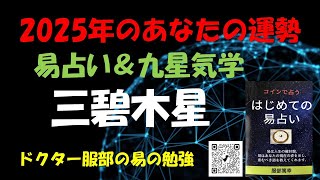 2025年のあなたの運勢 （ 三碧木星）易占い＆九星気学