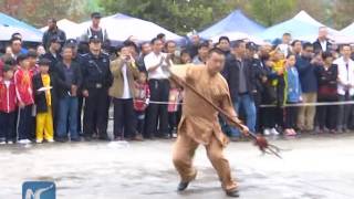 Baji Quan festival held in N China's Hebei