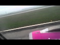 WizzAir landing in the Katowice airport