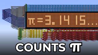 I Calculated Pi with REDSTONE! (Pi Day 2026)