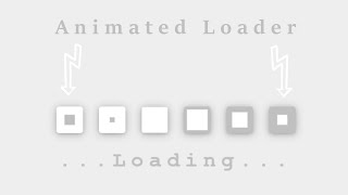 Create a Stunning Square Blinking Animation Loader with HTML and CSS || Loader CSS