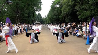 【4K】花ノ守人(よさこい祭りin光が丘公園 2024/パレード3)