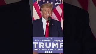 Donald Trump announces he is running for president in 2024 | #shorts #yahooaustralia