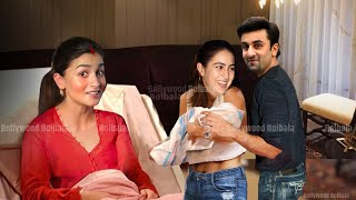 Alia Bhatt and Ranbir Kapoor BABY GIRL With Sara Ali Khan