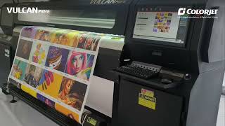 Vulcan Prime-1.6M UV Roll-to-Roll printer by ColorJet