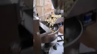 Automatische Erdnuss Granulat Tasche vertikale Form Fill Dichtungs Verpackungsmaschine Test Video