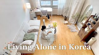 Living Alone in Korea | An Ordinary Spring Week 🌼 Slow Homebody Days Vlog