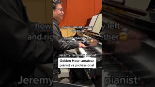 Golden Hour: Amateur vs. Professional Pianist