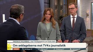 Om anklagelserna mot TV4:s journalistik: ”Jag häpnade” | Nyhetsmorgon | TV4 & TV4 Play