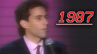 Hilarious! Jerry Seinfeld's Stand up Confidential - 1987