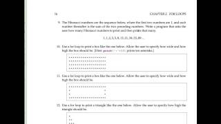 Python Programming - Chapter 2 Exercises 10-12