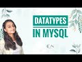 Datatypes in MySQL || String Datatype in MySQL|| MySQL Tutorial || Code With Neha 
