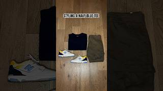 BLUE SHIRT OUTFITS MEN || NEW BALANCE 550 MARQUETTE