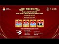 LIVE - Debat Publik Kedua Calon Walikota dan Wakil Walikota Banda Aceh 2024