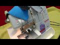 bernina 2000dce combi coverlock nähen test coverlock sewing test