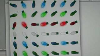 Javascript + Canvas Christmas Lights