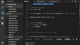 TypeScript 034 - Interface의 function member