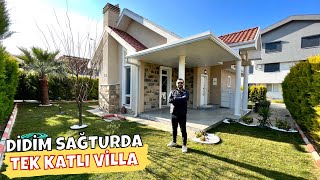 ‼️Satıldı‼️Didimde Tek Katlı Müstakil Villa Turu | Burayı Seveceksiniz E-4