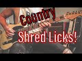 My FOUR Favorite Repetitive Country Guitar Licks