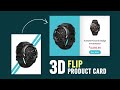 CSS 3D Flip Product Card Hover Effects | Html CSS e-Commerce Card