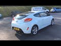 hyundai veloster gdi white 2013