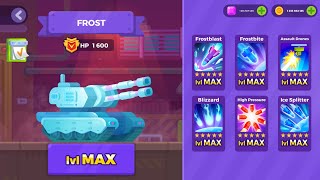 Tank Stars FROST MAX Level All Weapons MAX